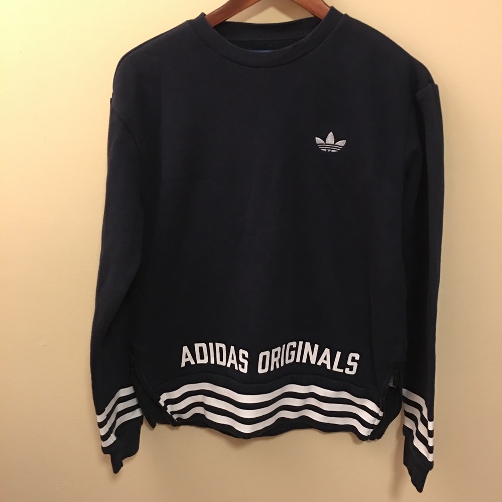 Adidas Navy Blue Crew Neck